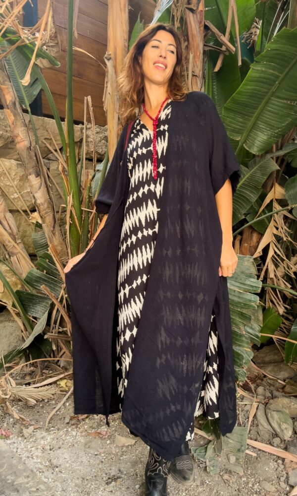 SUKI kimono de cañamo