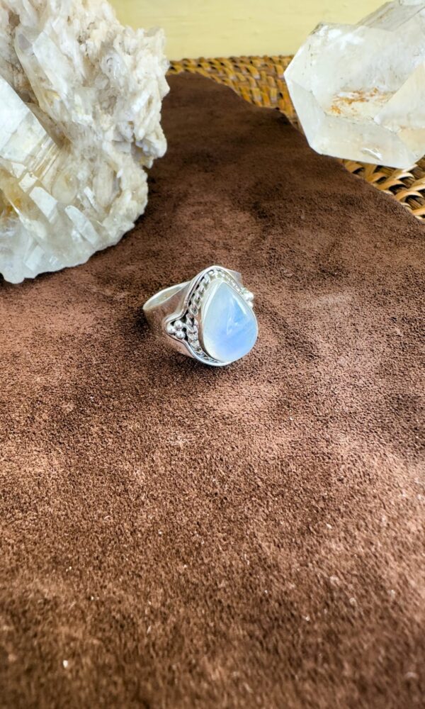 PIEDRALUNA anillo de plata