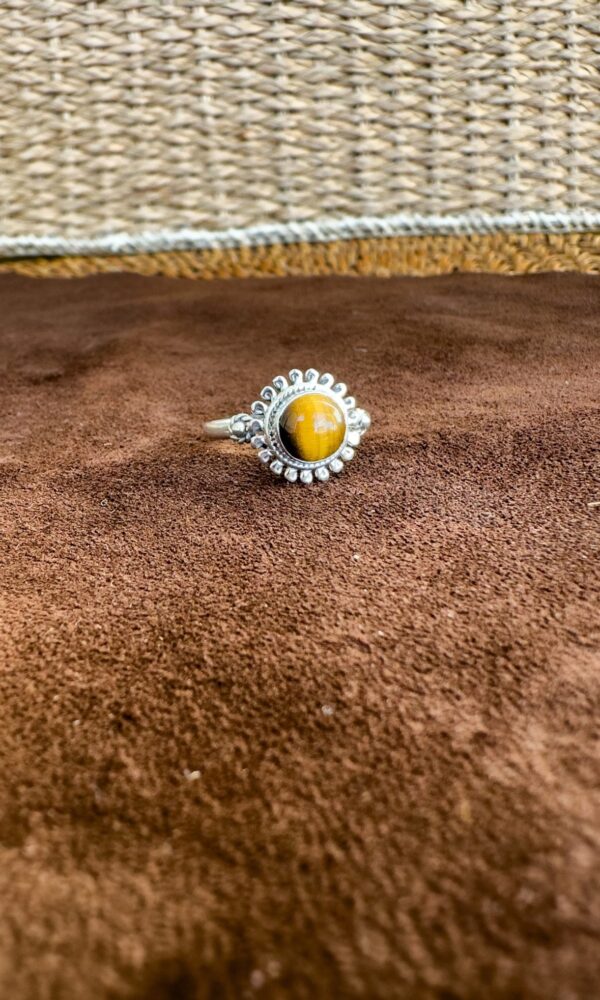 OJO de TIGRE anillo