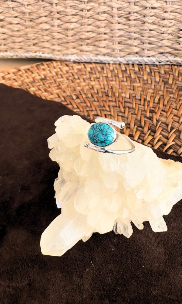 TURQUESA anillo de plata