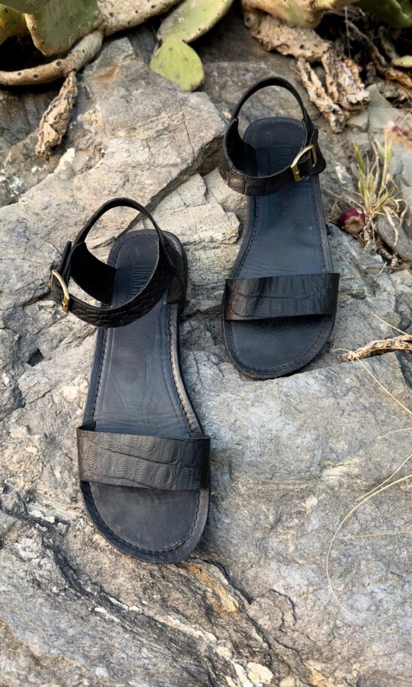 BOHO sandalias de piel