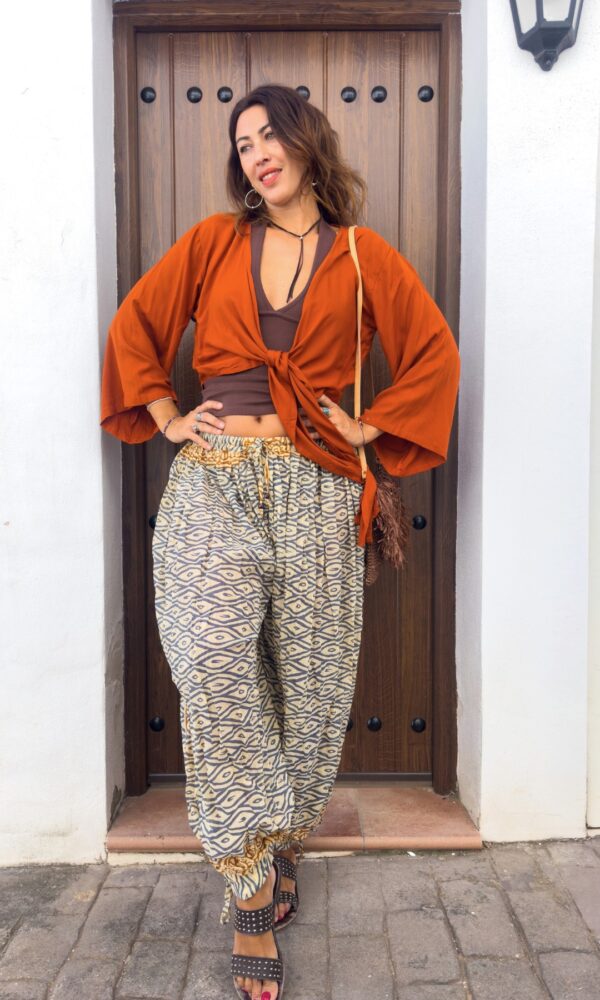 SAMUI pantalón bombacho