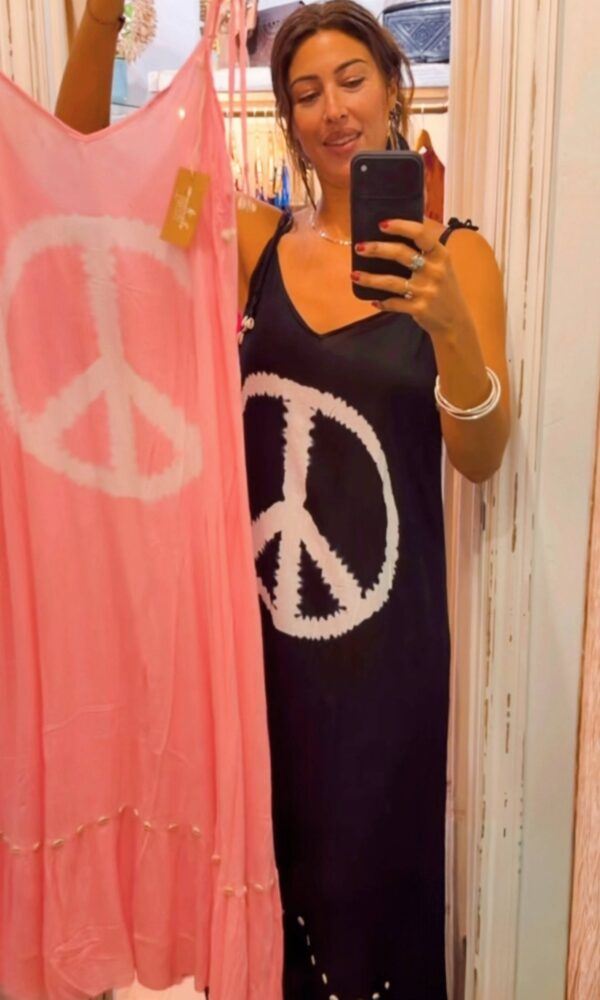 PEACE  vestido