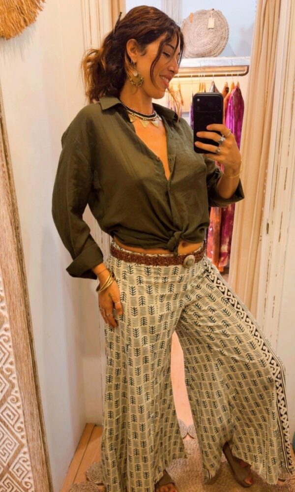 SAVIA camisa verde